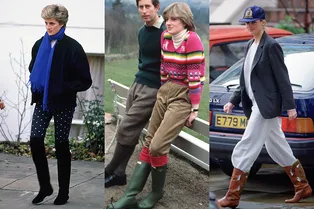 Этой зимой заправляйте брюки в сапоги, как это делала принцесса Диана Этой зимой заправляйте брюки в сапоги, как это делала принцесса Диана