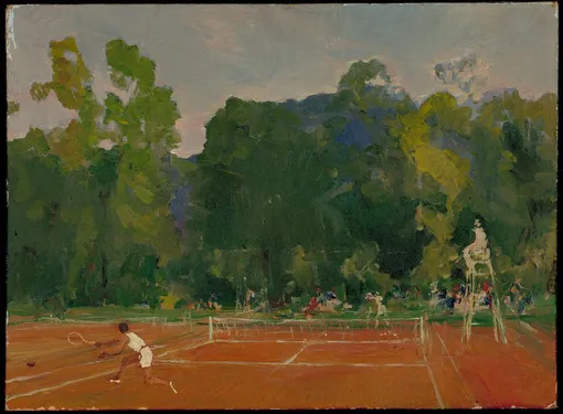 Петр Блеткин, На теннисном корте. 1934 год Петр Блеткин, На теннисном корте. 1934 год