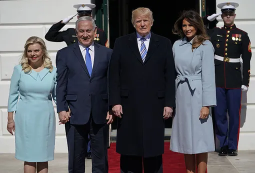 Дональд и Мелания Трамп и Биньямин и Сара Нетаньяху Дональд и Мелания Трамп и Биньямин и Сара Нетаньяху
