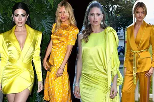 10 аргументов в пользу желтого шелка от Сиенны Миллер, Даутцен Крез и Марты Хант