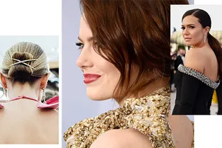 Самые красивые аксессуары для волос, которые вы могли не заметить на гостьях SAG Awards