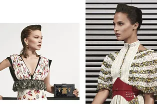 От Алисии Викандер до Леа Сейду: все музы Николя Жескьера в новом лукбуке Louis Vuitton