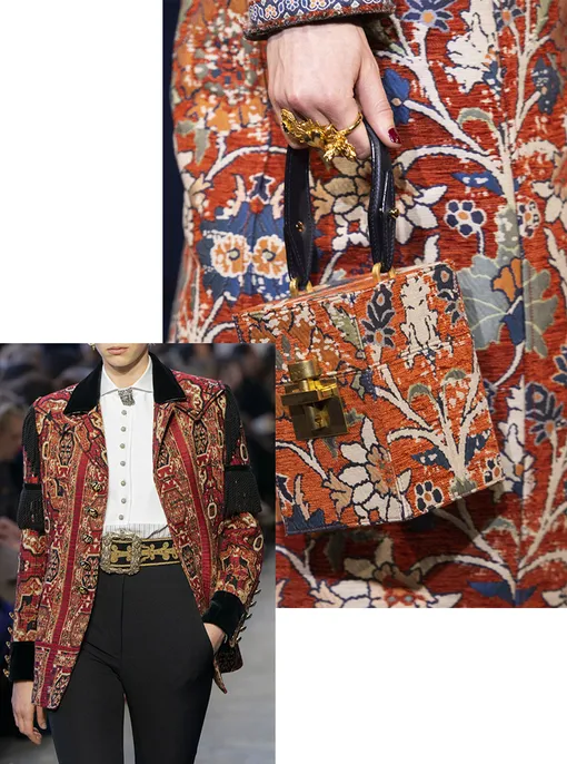 Oscar de la Renta и Etro осень-зима 2019/2020