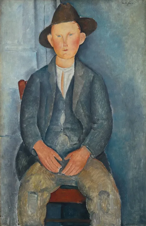 Маленький крестьянин, Амедео Модильяни, 1918 год