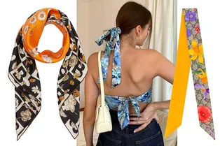 Как носить платок: 4 оригинальных способа