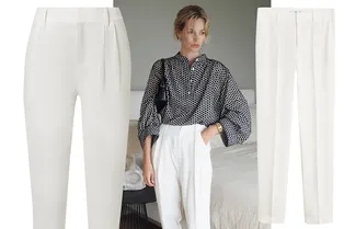 Вместо джинсов: 8 белых брюк на лето от 3 тысяч рублей