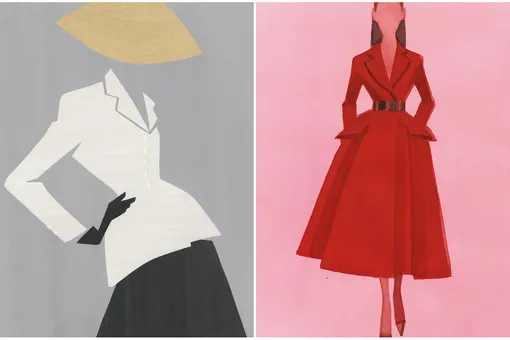 Dior объединил иллюстрации Матса Густафсона в книгу