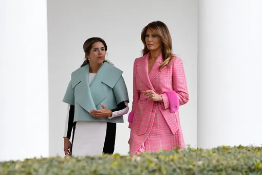 11 вещей в оттенках розового, чтобы выглядеть как Мелания Трамп