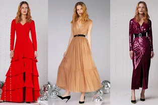 Как одеться на новогоднюю вечеринку: 17 блестящих нарядов принцессы в новой коллекции Roseville