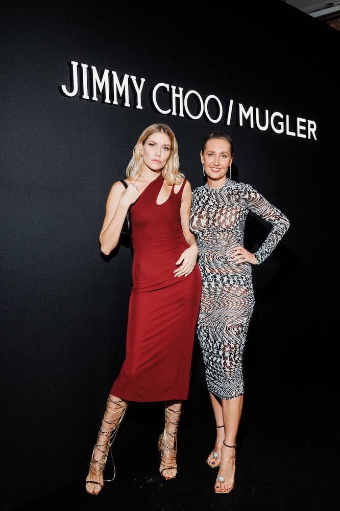 Даша Веледеева, Оксана Бондаренко и Рената Литвинова на презентации ...