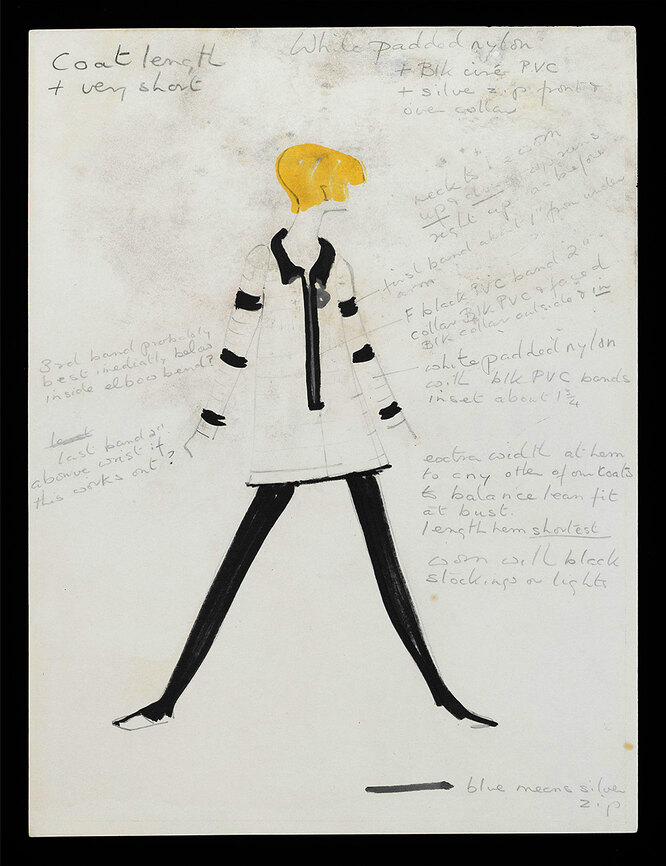 Скетч Mary Quant