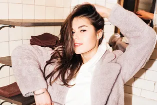 Наталья Бардо, Алеся Кафельникова и Артем Королев на коктейле Yves Salomon