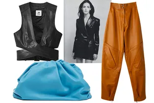 10 вещей из кожи, без которых не обойтись в новом сезоне