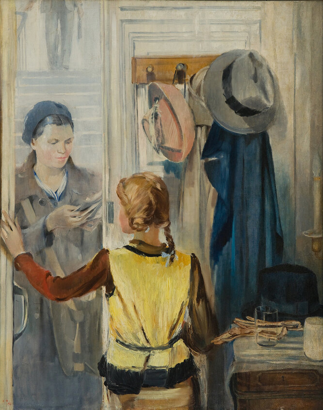 Пименов Ю.И. «Почта пришла» (1940)