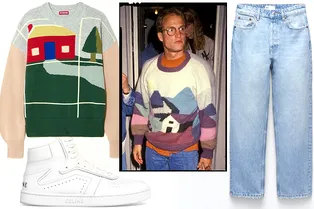 Носите свитер с пейзажем, как Вуди Харрельсон в 1991 году