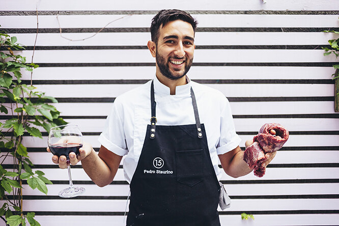 Педро Стаурино Баргеро: новый шеф-повар 15 Kitchen+Bar