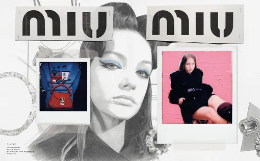 Рекламная кампания Miu Miu осень-зима 2020 Рекламная кампания Miu Miu осень-зима 2020