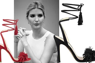 Бренд Aquazzura подал в суд на Иванку Трамп за плагиат дизайна босоножек