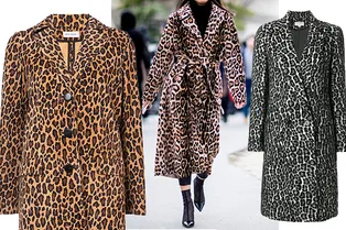 7 леопардовых пальто, чтобы носить их с простыми джинсами и выглядеть как парижанка