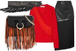 Богемная осень: 10 вещей с бахромой