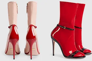 Объект желания: босоножки Gucci со сменным латексным носком Объект желания: босоножки Gucci со сменным латексным носком