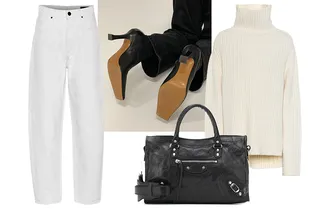 Ботильоны с квадратным мысом: с чем носить самую модную обувь следующего года