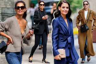 Модная терапия: как преобразился стиль Кэти Холмс после расставания