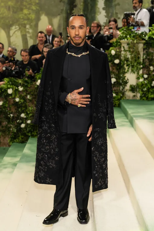 Сэр Льюис Хэмилтон в Burberry, 2024 год