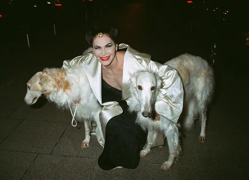 Муна Аюб на вечеринке «Christian Dior» в отеле Ritz в Париже, 2002 год Муна Аюб на вечеринке «Christian Dior» в отеле Ritz в Париже, 2002 год