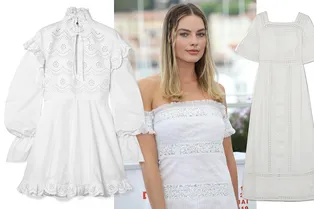 12 невесомых белых платьев с вышивкой для самых жарких дней