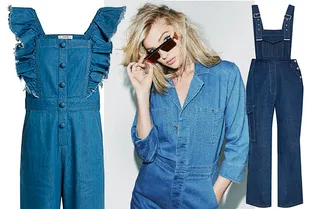 Самое практичное сочетание: 12 комбинезонов из денима