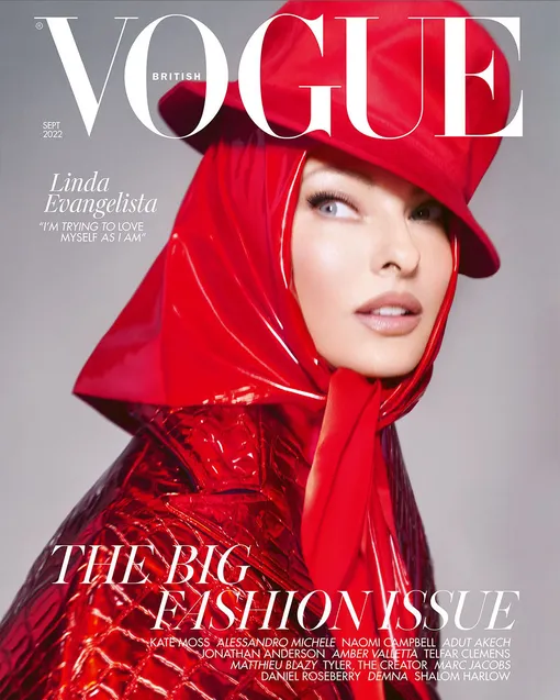 Обложка Vogue UK сентябрь 2022