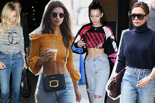 С чем носить mom jeans в этом сезоне: 7 сочетаний, которые мы подсмотрели у знаменитостей