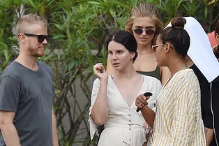 Лана Дель Рей на каникулах в Портофино