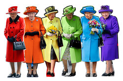 Королева радуги: почему Елизавета II всегда носит яркие монохромные образы