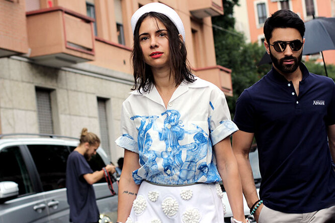 Street style мужской недели моды в Милане. День 2 Street style мужской недели моды в Милане. День 2