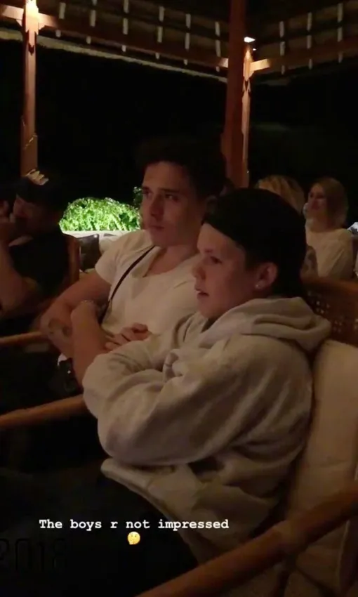 Семья Бекхэм на Бали