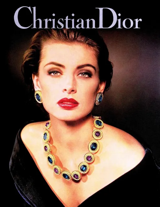 Людмила Исаева в рекламной кампании Christian Dior, 1990-е