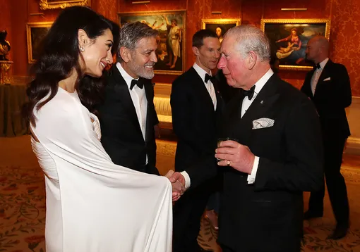 Чета Клуни и принц Чарльз