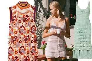 10 летних платьев из кружева и кроше