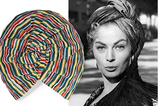 Главный головной убор осени: чалма на смену огромной соломенной шляпе