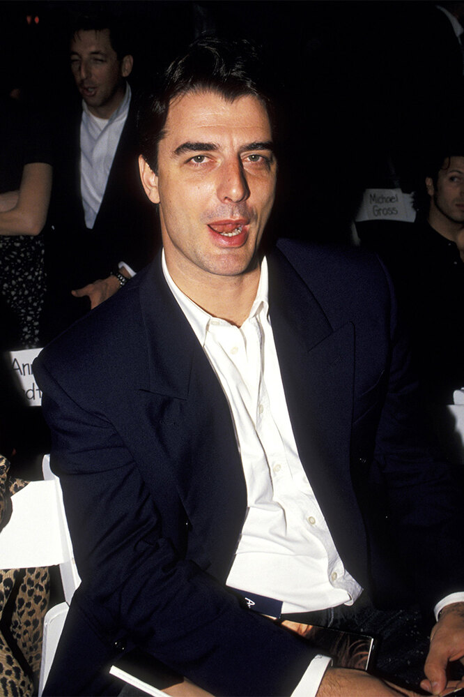 Крис Нот на шоу Calvin Klein, 1994 год