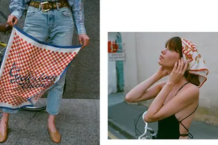 Cycles Lady и Chandon создали коллекцию шелковых платков