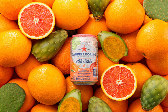 Напиток Sanpellegrino «Апельсин и опунция»