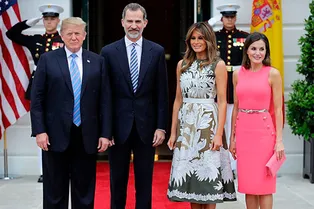 Мелания Трамп и королева Летиция встретились в Белом доме