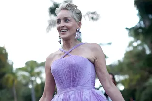 Невероятная Шэрон Стоун в четырех образах, Орландо Блум и Карин Ройтфельд на гала-вечере amfAR в Каннах