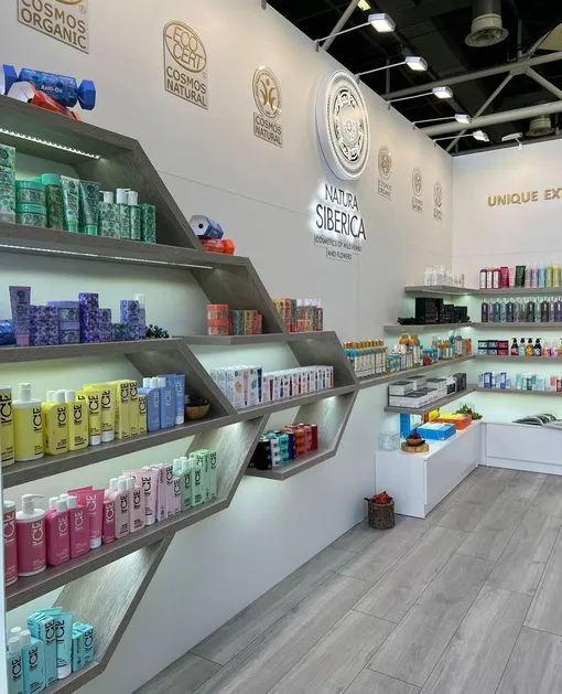 Natura Siberica на выставке Cosmoprof