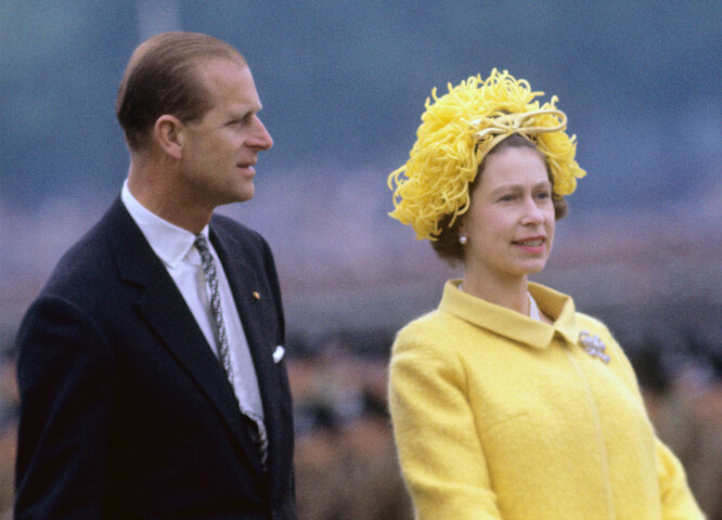 Принц Филипп и королева Елизавета II, 1965