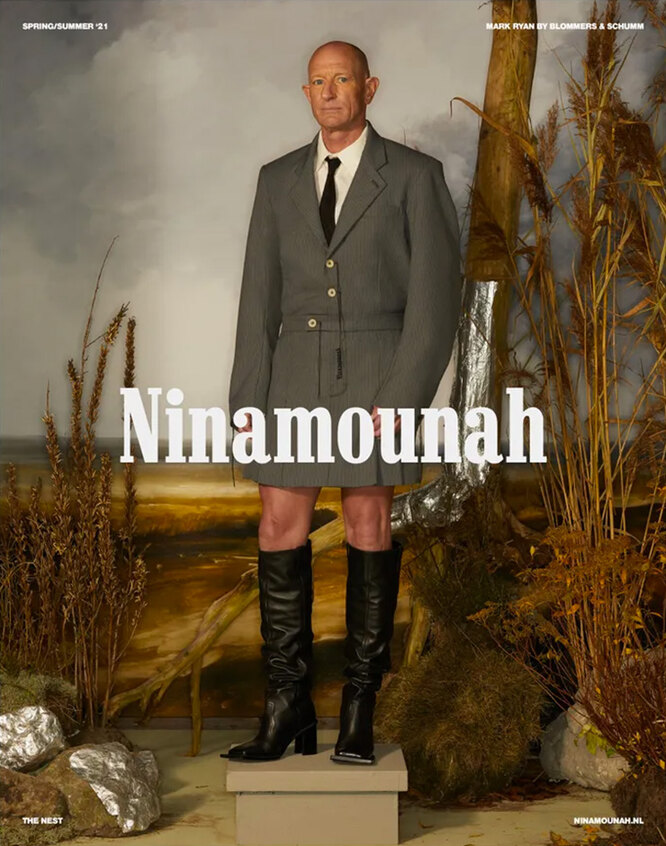 Рекламная кампания Ninamounah осень-зима 2021