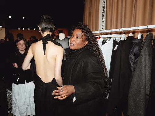 Торишеджу Думи на мероприятии в честь полуфиналистов премии LVMH Prize 2025